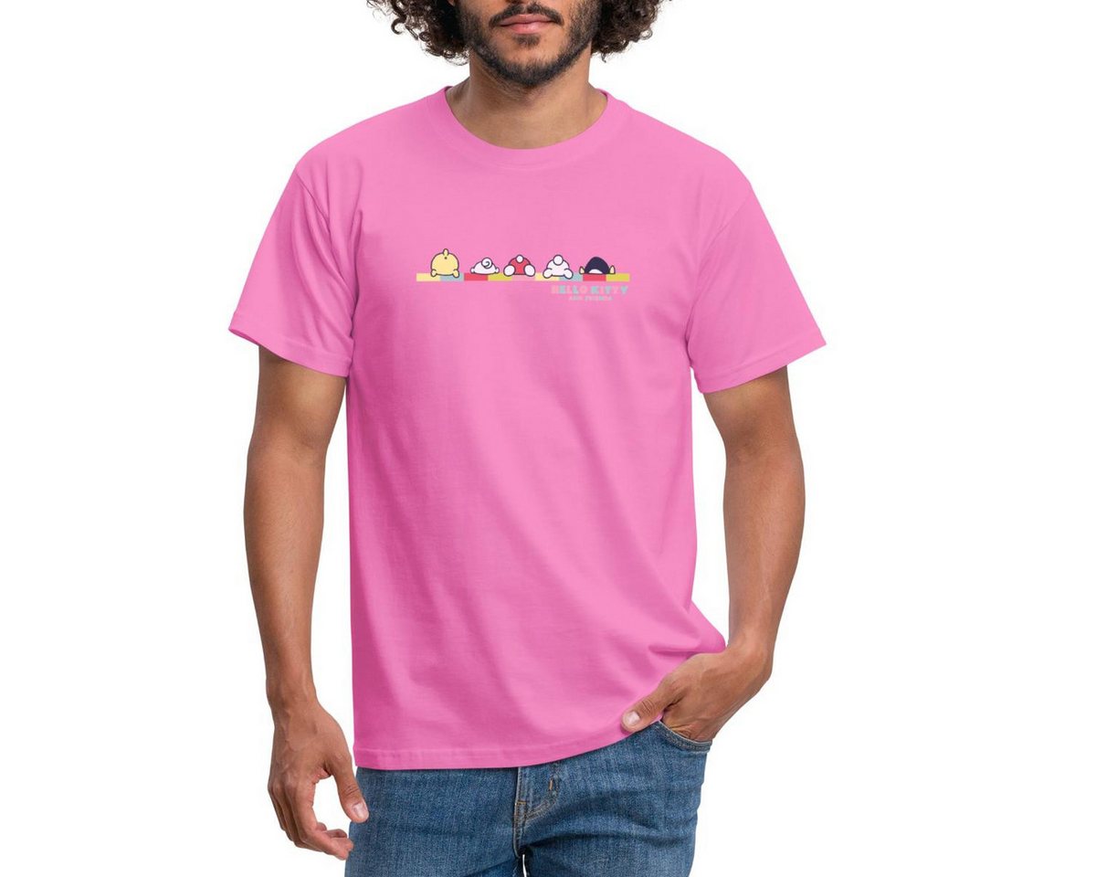 Spreadshirt T-Shirt Hello Kitty And Friends Pose Männer T-Shirt (1-tlg) von Spreadshirt