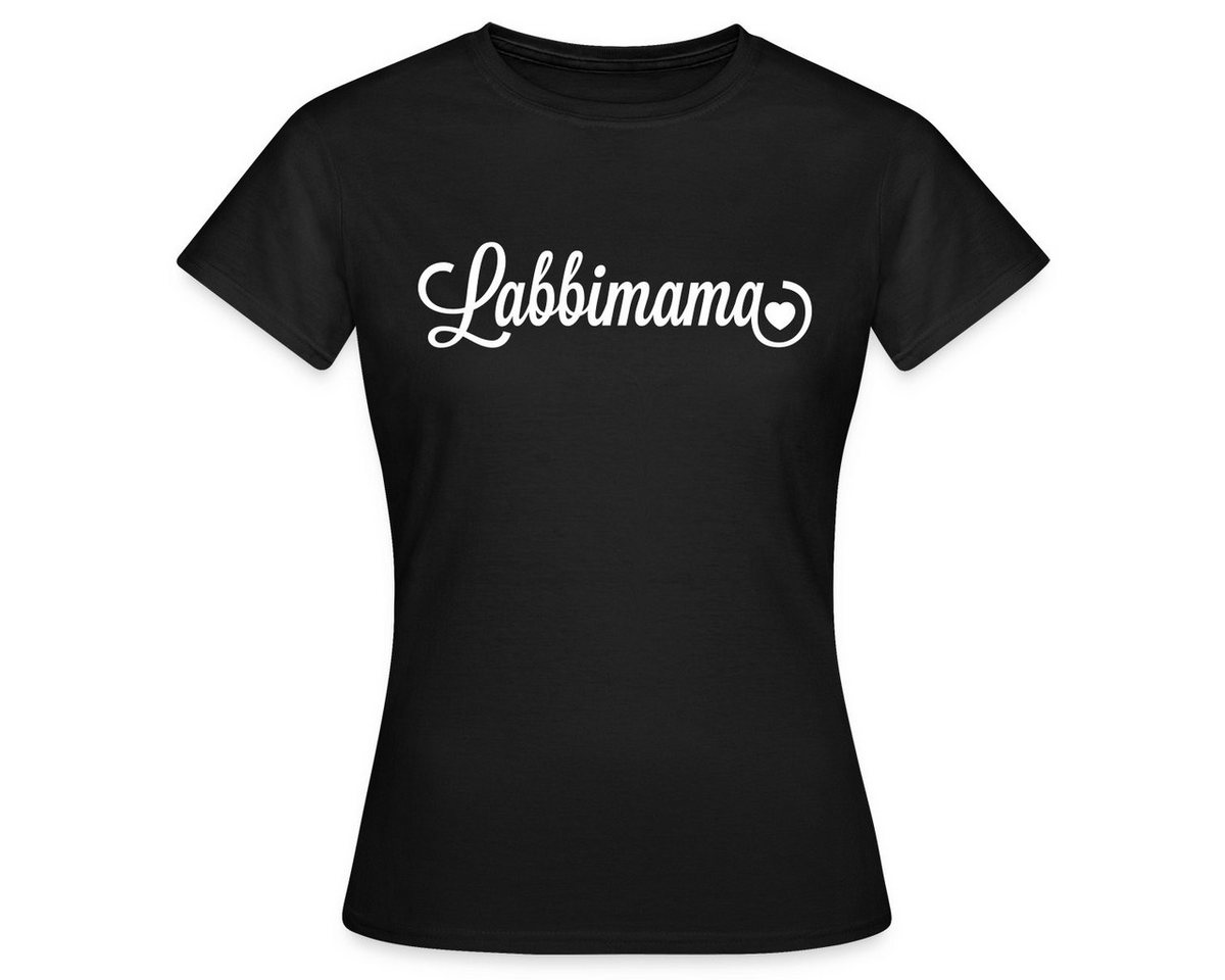Spreadshirt T-Shirt Labbimama Herz Labrador Retriever Hund Frauen T-Shirt (1-tlg) von Spreadshirt