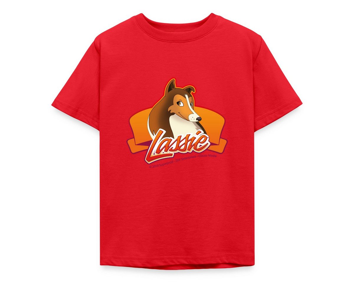 Spreadshirt T-Shirt Lassie Logo Kinder T-Shirt (1-tlg) von Spreadshirt
