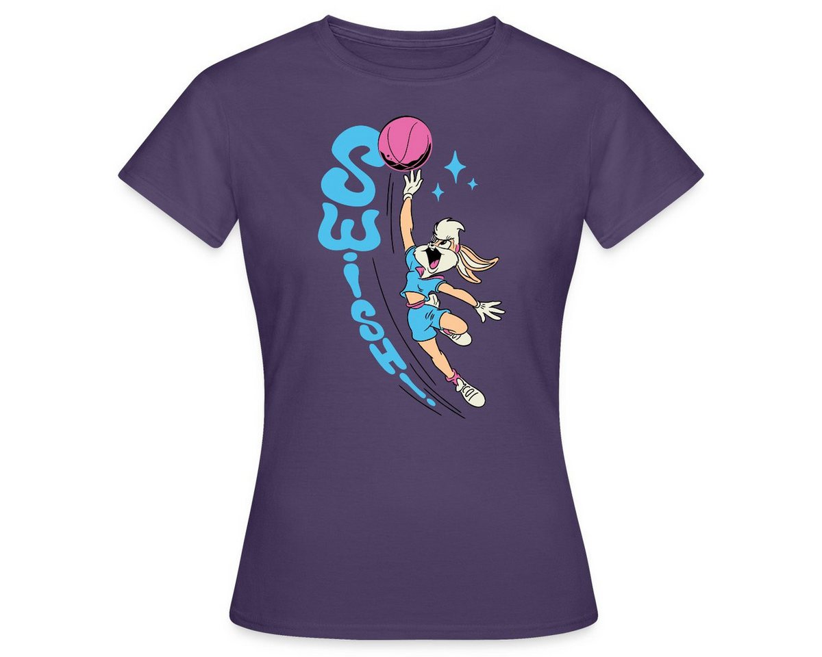 Spreadshirt T-Shirt Looney Tunes Lola Bunny Swish Basketball-Design Frauen T-Shirt (1-tlg) von Spreadshirt