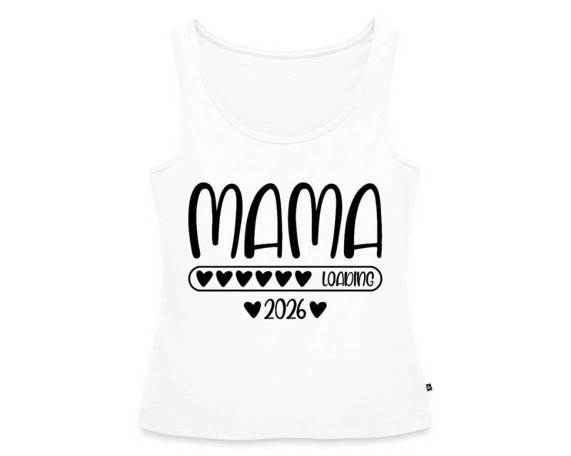 Spreadshirt T-Shirt Mama 2026 loading Frauen Premium Tank Top (1-tlg) von Spreadshirt