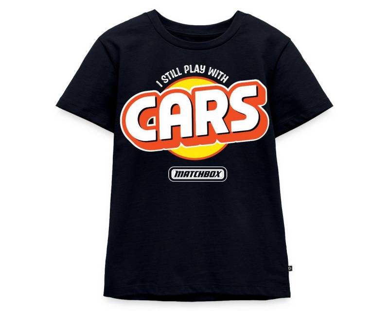 Spreadshirt T-Shirt Matchbox™ I Still Play With Cars Design Kinder Premium T-Shirt (1-tlg) von Spreadshirt