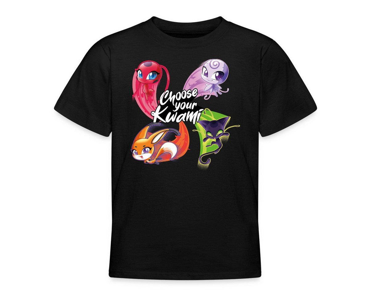 Spreadshirt T-Shirt Miraculous Choose Your Kwami Teenager T-Shirt (1-tlg) von Spreadshirt