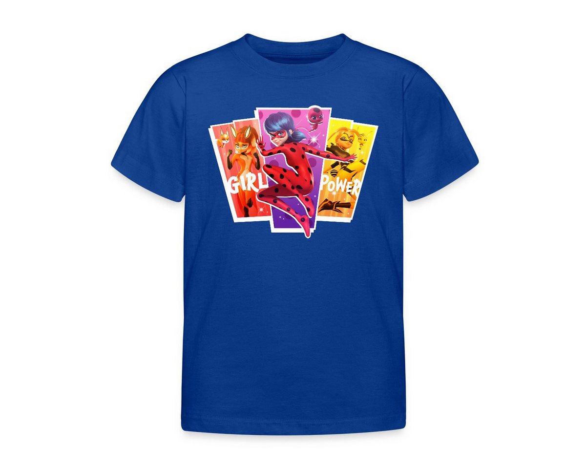 Spreadshirt T-Shirt Miraculous Girl Power Ladybug Superhelden Kinder T-Shirt (1-tlg) von Spreadshirt