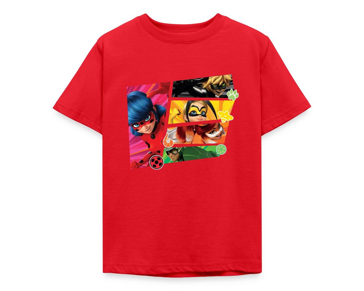 Spreadshirt T-Shirt Miraculous Superhelden Kinder T-Shirt (1-tlg) von Spreadshirt