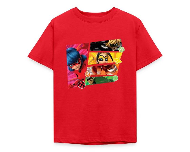 Spreadshirt T-Shirt Miraculous Superhelden Kinder T-Shirt (1-tlg) von Spreadshirt