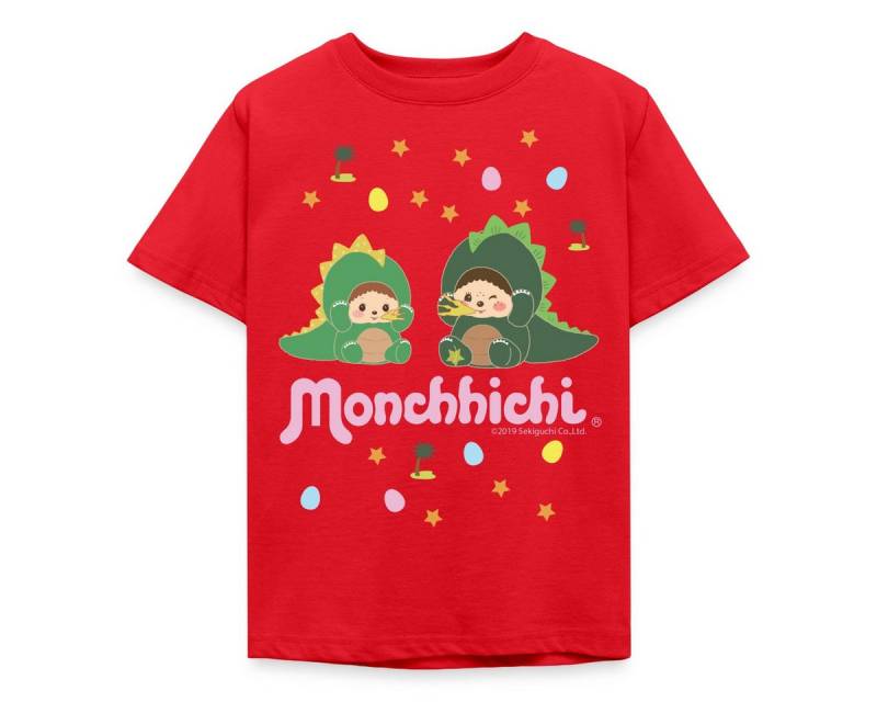 Spreadshirt T-Shirt Monchhichi Als Minidinos Kinder T-Shirt (1-tlg) von Spreadshirt