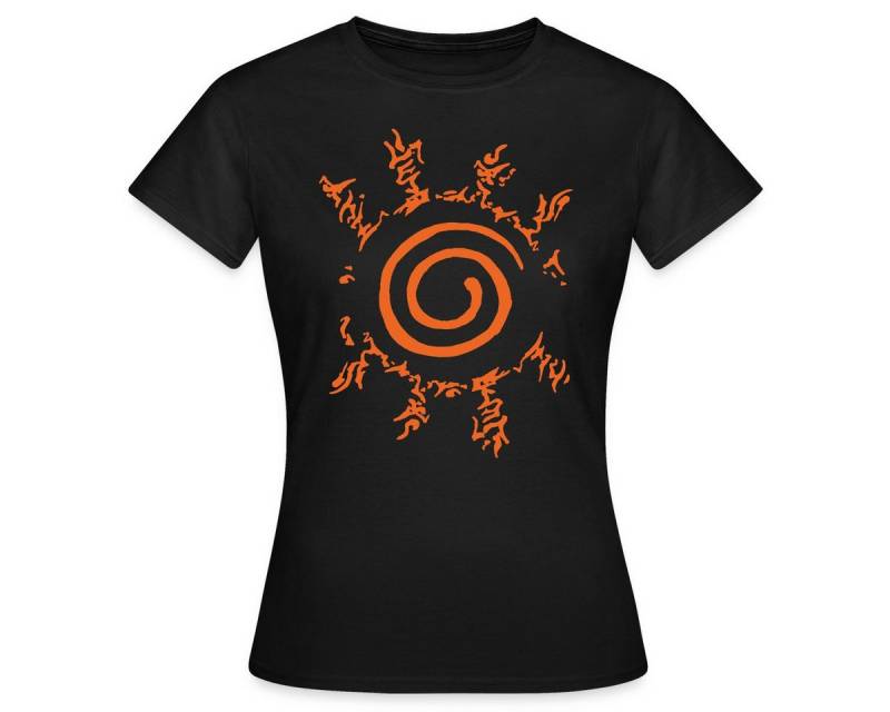 Spreadshirt T-Shirt Naruto Shippuden Symbol Hakke No Fuuin Shiki Frauen T-Shirt (1-tlg) von Spreadshirt