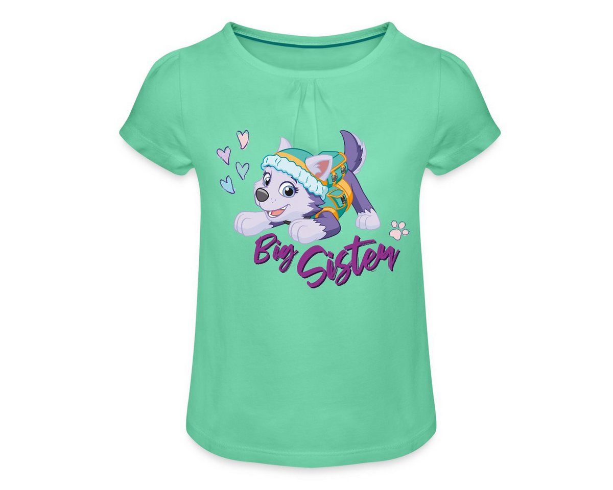 Spreadshirt T-Shirt Paw Patrol Große Schwester Everest Geschenk Mädchen T-Shirt mit Raffun (1-tlg) von Spreadshirt