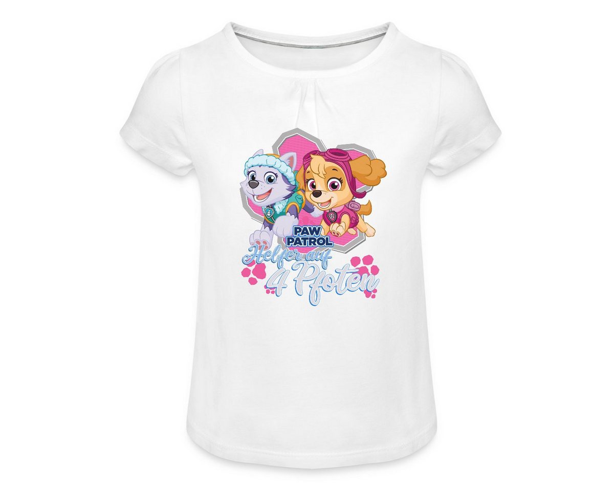 Spreadshirt T-Shirt Paw Patrol Skye & Everest Helfer Auf 4 Pfoten Mädchen T-Shirt mit Raff (1-tlg) von Spreadshirt