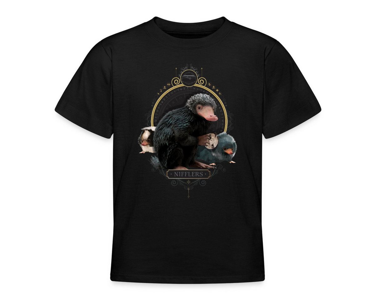 Spreadshirt T-Shirt Phantastische Tierwesen Nifflers Teenager T-Shirt (1-tlg) von Spreadshirt