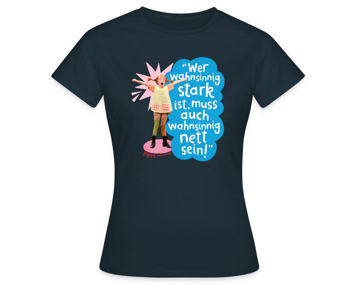 Spreadshirt T-Shirt Pippi Langstrumpf Mit Spruch Frauen T-Shirt (1-tlg) von Spreadshirt