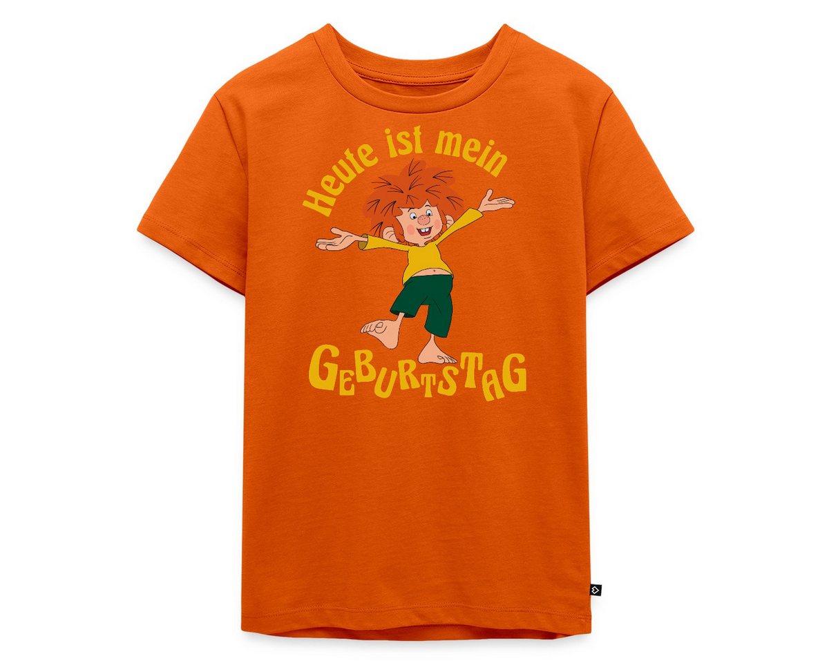 Spreadshirt T-Shirt Pumuckl Mit Spruch Heute ist Mein Geburtstag Kinder Premium T-Shirt (1-tlg) von Spreadshirt