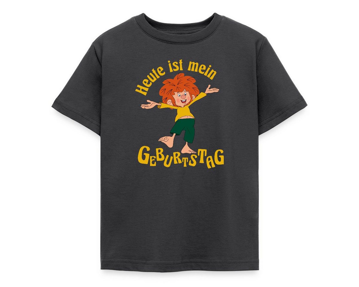 Spreadshirt T-Shirt Pumuckl Mit Spruch Heute ist Mein Geburtstag Kinder T-Shirt (1-tlg) von Spreadshirt