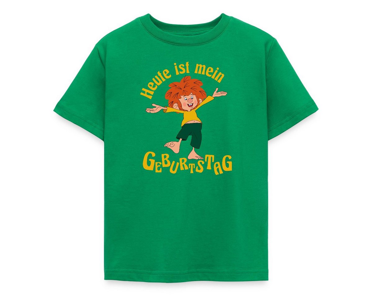 Spreadshirt T-Shirt Pumuckl Mit Spruch Heute ist Mein Geburtstag Kinder T-Shirt (1-tlg) von Spreadshirt