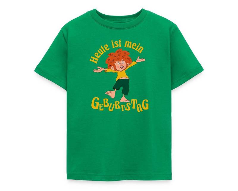 Spreadshirt T-Shirt Pumuckl Mit Spruch Heute ist Mein Geburtstag Kinder T-Shirt (1-tlg) von Spreadshirt