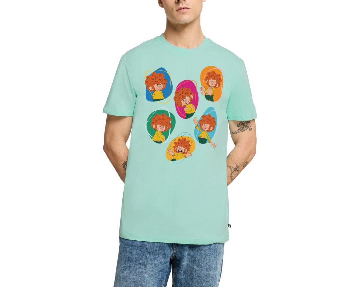 Spreadshirt T-Shirt Pumuckl Zeigt Verschiedene Emotionen Männer Premium T-Shirt (1-tlg) von Spreadshirt