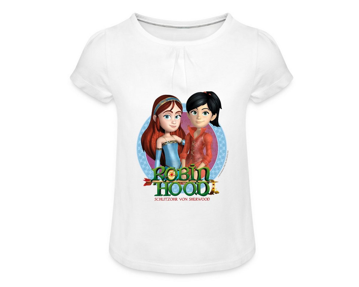 Spreadshirt T-Shirt Robin Hood Maid Marian Und Scarlett Mädchen T-Shirt Twist (1-tlg) von Spreadshirt