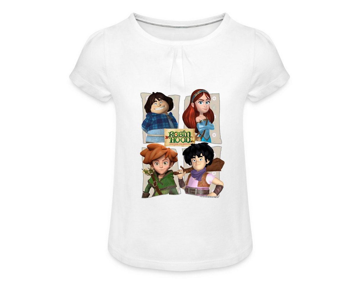 Spreadshirt T-Shirt Robin Hood Tuck Marian Robin Little John Mädchen T-Shirt Twist (1-tlg) von Spreadshirt