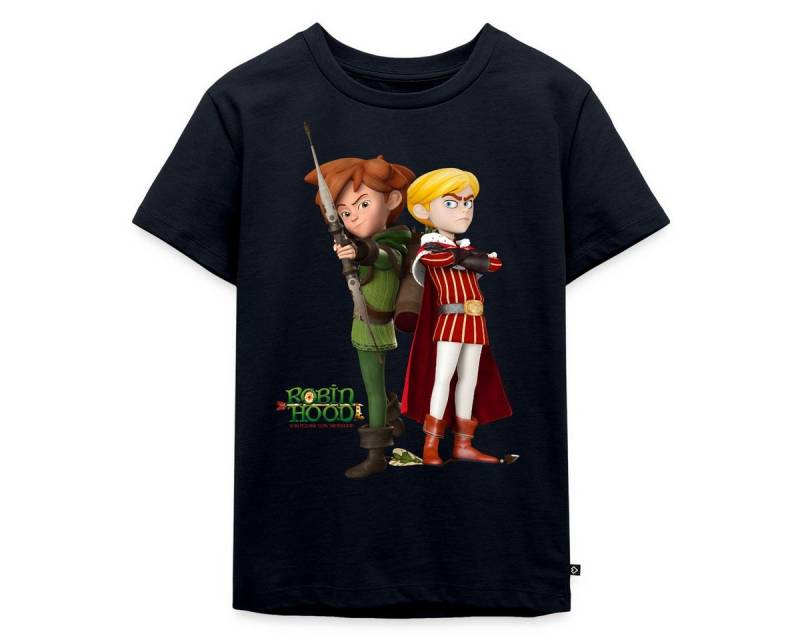 Spreadshirt T-Shirt Robin Hood Und Prinz John Kinder Premium T-Shirt (1-tlg) von Spreadshirt