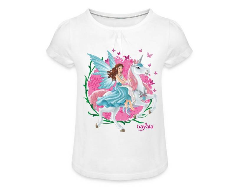 Spreadshirt T-Shirt Schleich Bayala Elfe Eyela mit Einhorn Mädchen T-Shirt Twist (1-tlg) von Spreadshirt