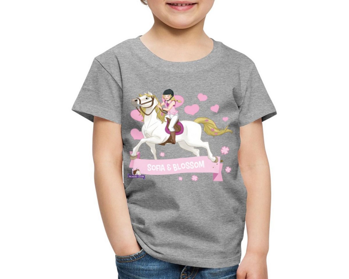 Spreadshirt T-Shirt Schleich Horse Club Sofia & Blossom reiten aus Kinder Premium T-Shirt (1-tlg) von Spreadshirt