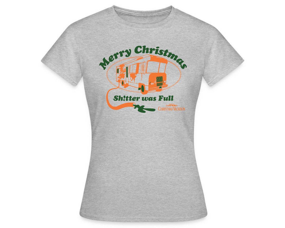 Spreadshirt T-Shirt Schöne Bescherung Shitter Was Full Witziges Design Frauen T-Shirt (1-tlg) von Spreadshirt