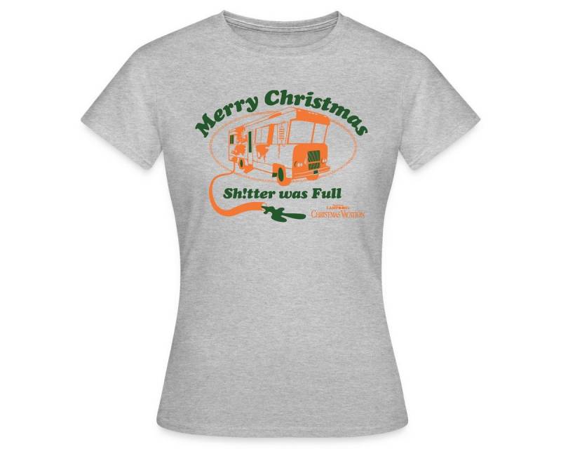 Spreadshirt T-Shirt Schöne Bescherung Shitter Was Full Witziges Design Frauen T-Shirt (1-tlg) von Spreadshirt