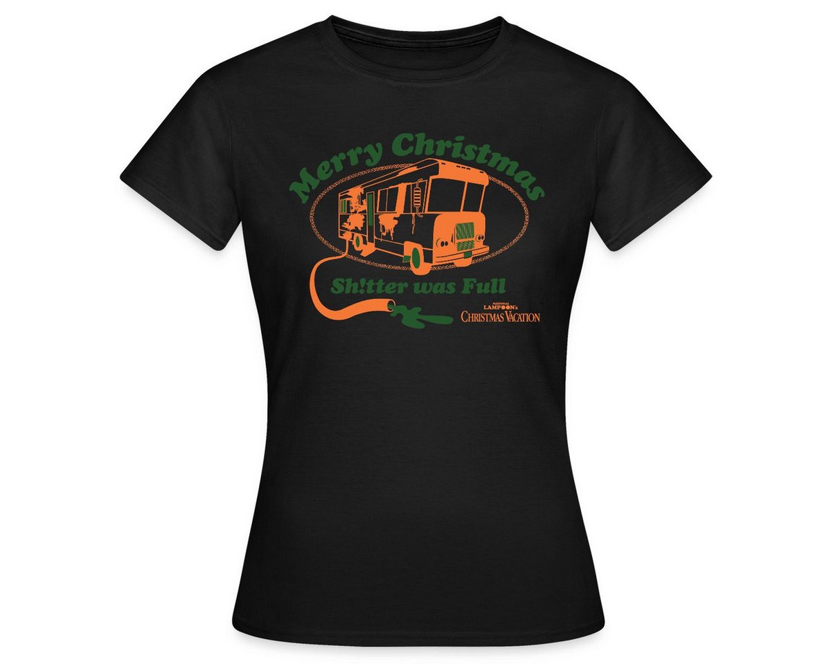 Spreadshirt T-Shirt Schöne Bescherung Shitter Was Full Witziges Design Frauen T-Shirt (1-tlg) von Spreadshirt