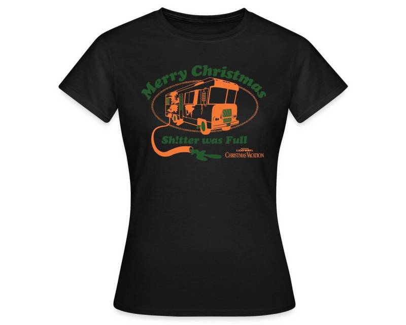 Spreadshirt T-Shirt Schöne Bescherung Shitter Was Full Witziges Design Frauen T-Shirt (1-tlg) von Spreadshirt