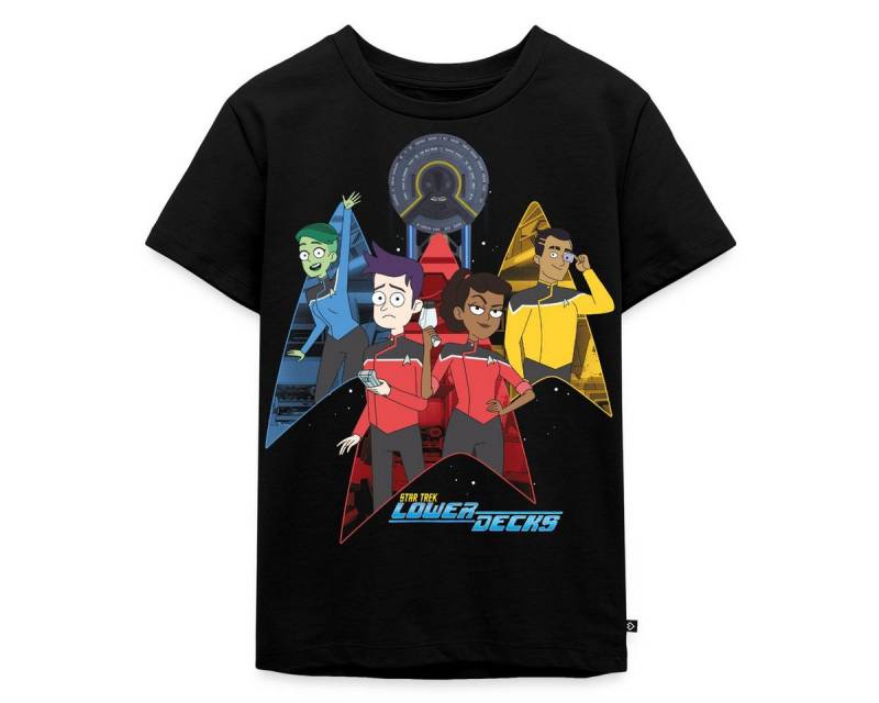 Spreadshirt T-Shirt Star Trek Lower Decks Crew Gruppenbild Kinder Premium T-Shirt (1-tlg) von Spreadshirt