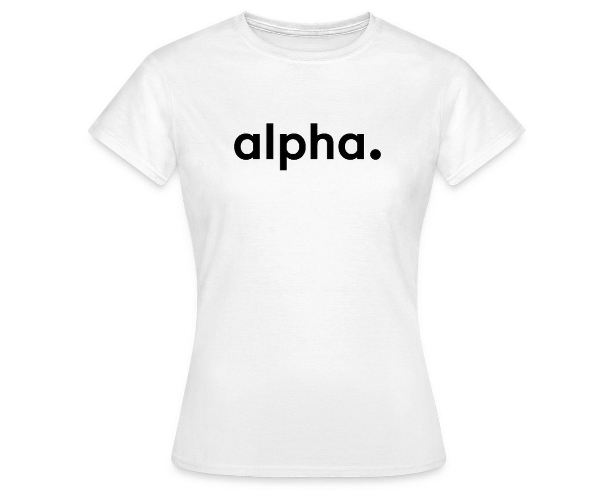 Spreadshirt T-Shirt Stromberg Firmenschriftzug von Alpha Frauen T-Shirt (1-tlg) von Spreadshirt