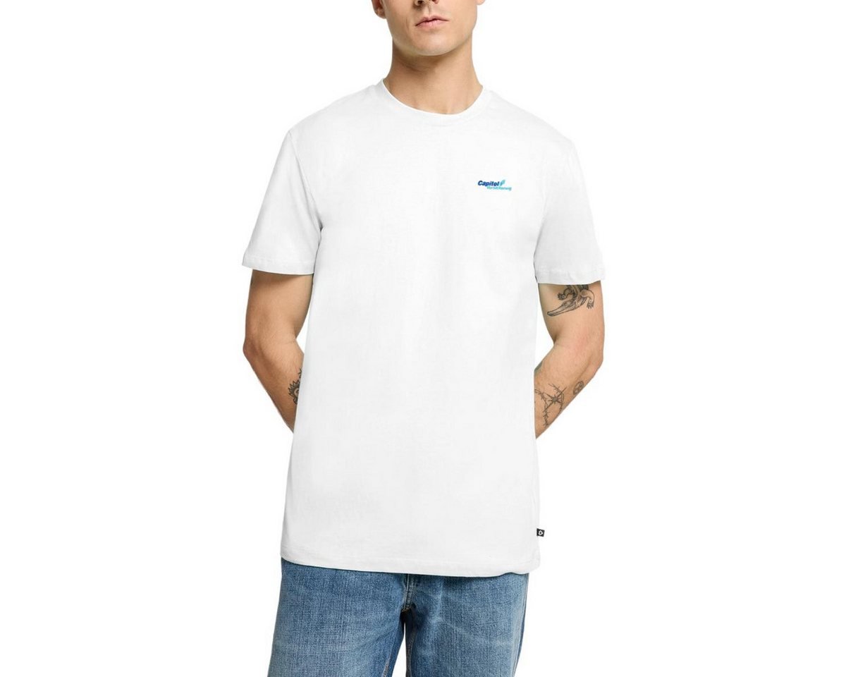 Spreadshirt T-Shirt Stromberg Gesticktes Logo Der Capitol Versicherung Männer Premium T-Sh (1-tlg) von Spreadshirt