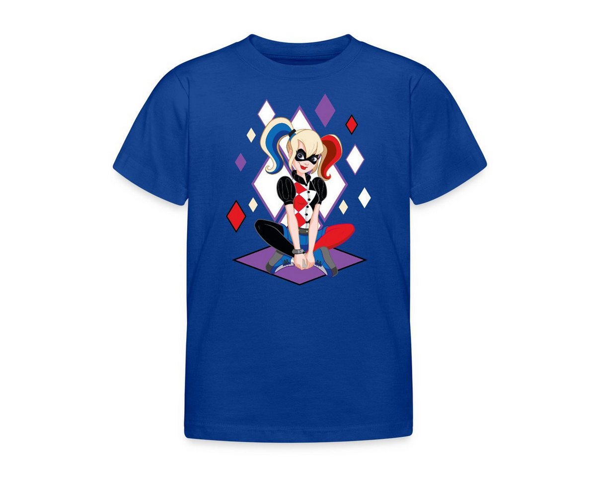 Spreadshirt T-Shirt Super Hero Girls Harley Quinn Kinder T-Shirt (1-tlg) von Spreadshirt