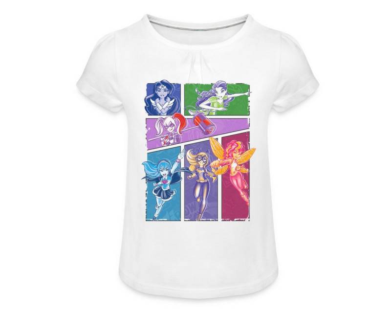 Spreadshirt T-Shirt Super Hero Girls Superheldinnen Collage Mädchen T-Shirt Twist (1-tlg) von Spreadshirt