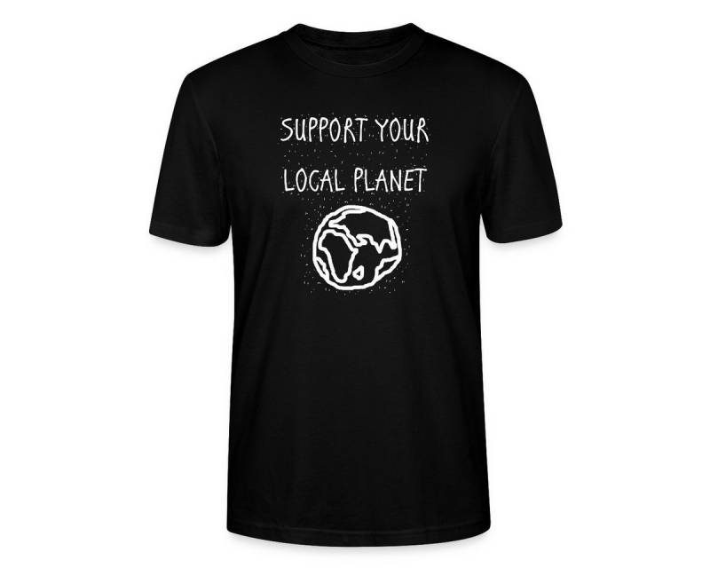 Spreadshirt T-Shirt Support Your Local Planet Unisex Bio T-Shirt (1-tlg) von Spreadshirt
