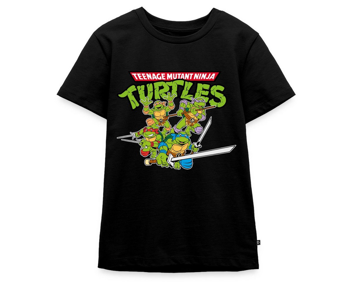Spreadshirt T-Shirt Teenage Mutant Ninja Turtles Logo Teenager Premium T-Shirt (1-tlg) von Spreadshirt