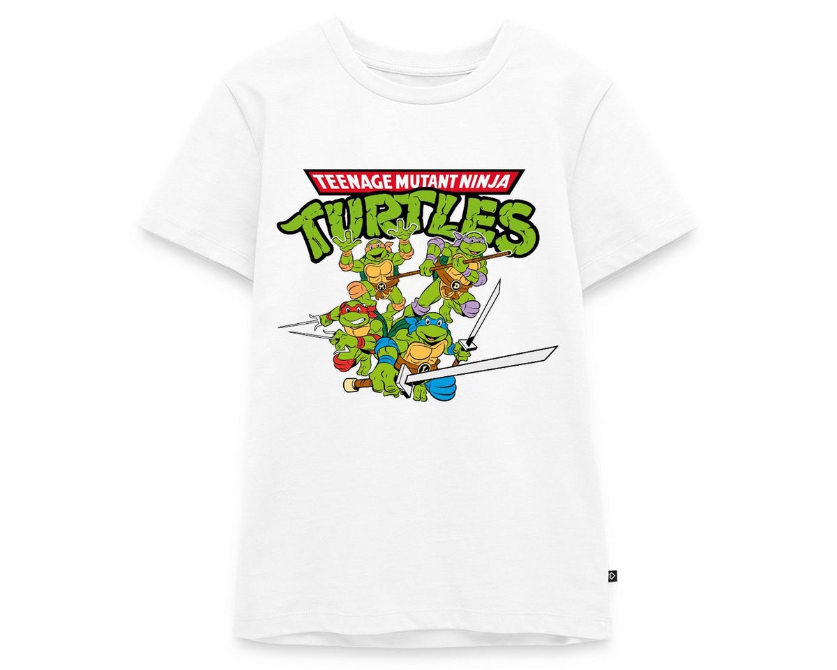 Spreadshirt T-Shirt Teenage Mutant Ninja Turtles Logo Teenager Premium T-Shirt (1-tlg) von Spreadshirt