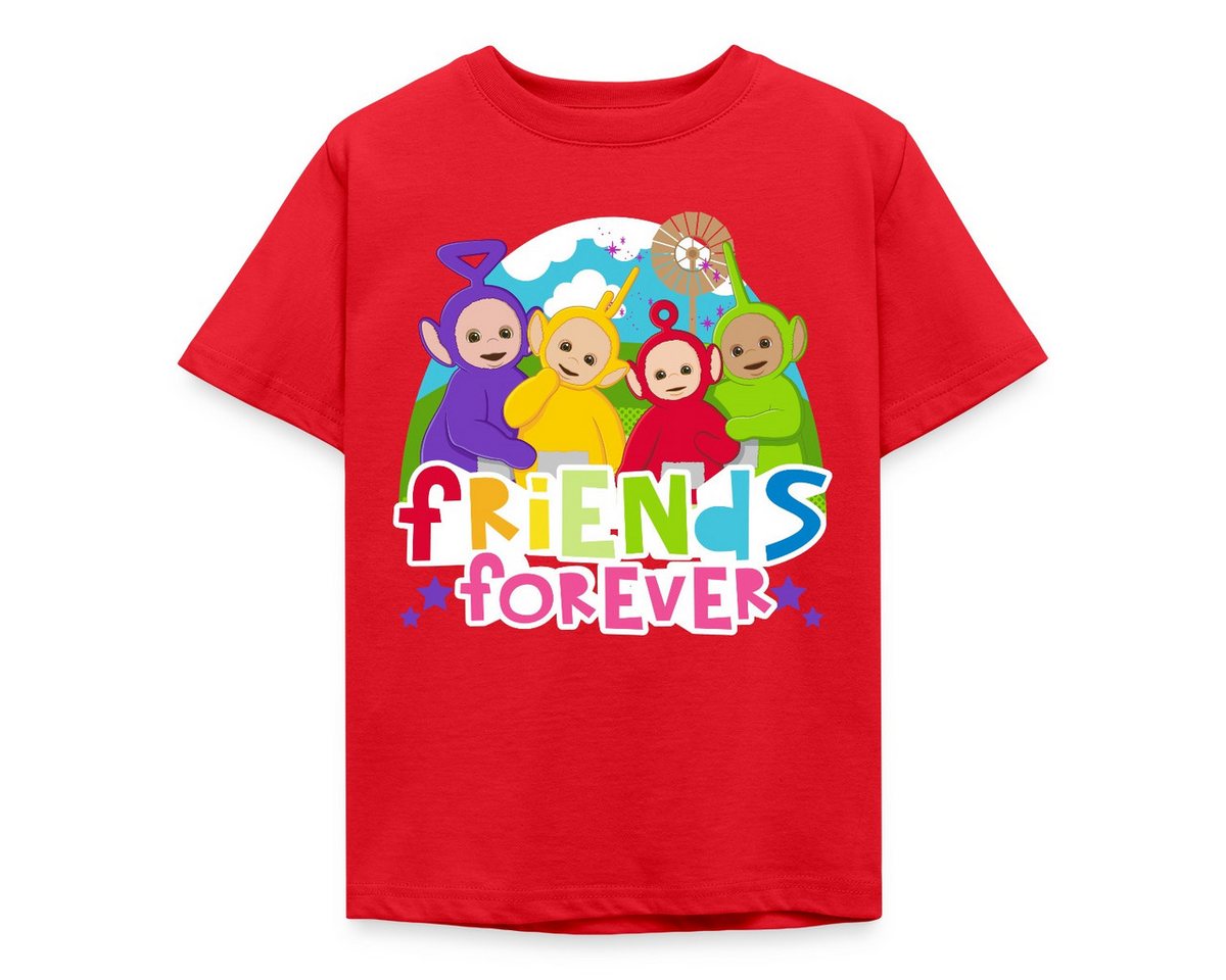Spreadshirt T-Shirt Teletubbies Friends Forever Süßes Design Kinder T-Shirt (1-tlg) von Spreadshirt