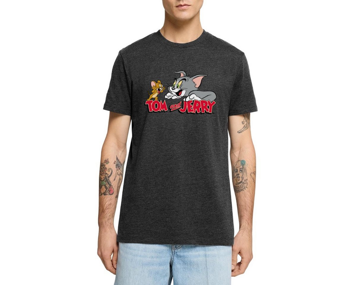 Spreadshirt T-Shirt Tom Und Jerry Fang Mich Doch Männer Premium T-Shirt (1-tlg) von Spreadshirt
