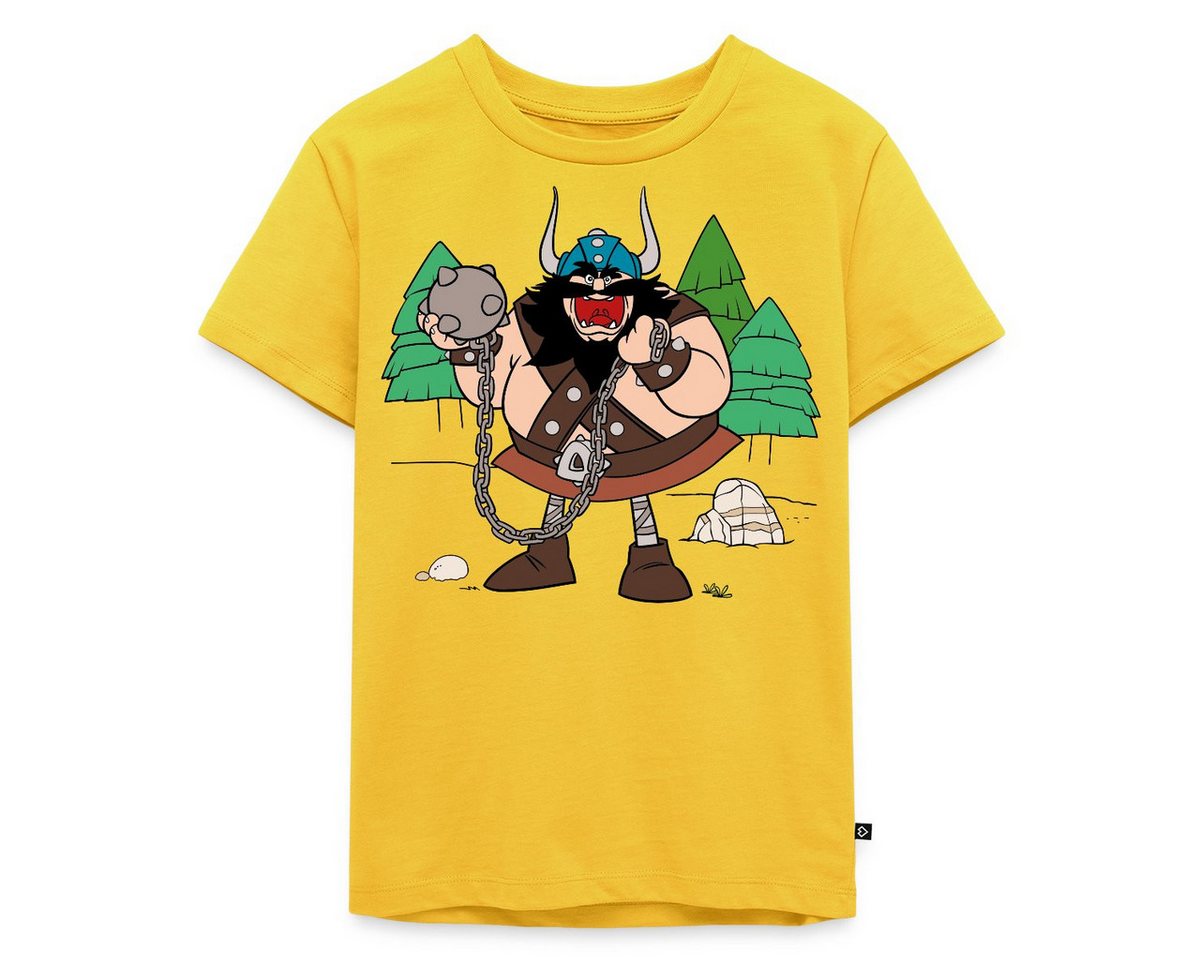 Spreadshirt T-Shirt Wickie Und Die Starken Männer Schrecklicher Sven Kinder Premium T-Shir (1-tlg) von Spreadshirt