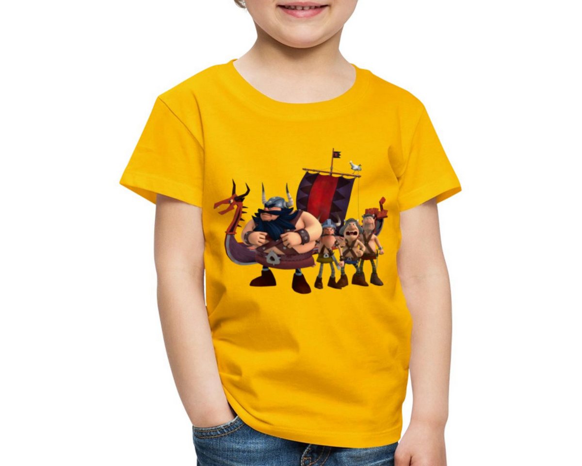 Spreadshirt T-Shirt Wickie Und Die Starken Männer Team Sven Kinder Premium T-Shirt (1-tlg) von Spreadshirt