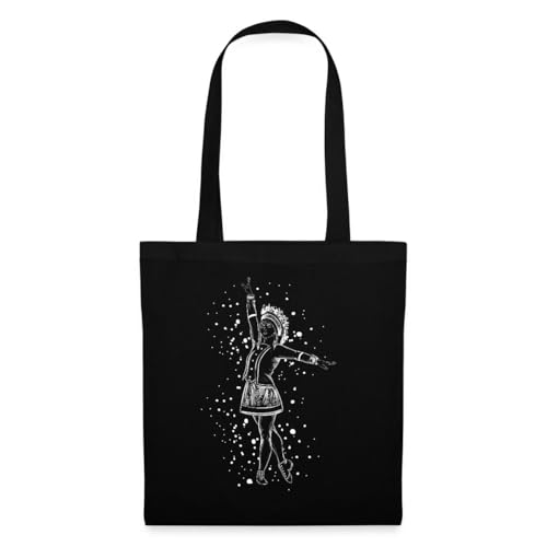 Spreadshirt Tanzmariechen Gardetanz Einkaufstasche, One size, Schwarz von Spreadshirt