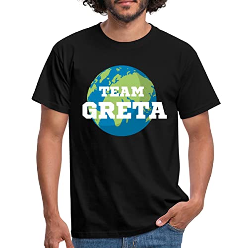 Spreadshirt Team Greta Friday Männer T-Shirt, M, Schwarz von Spreadshirt