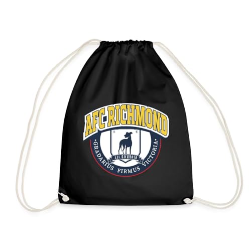Spreadshirt Ted Lasso AFC Richmond Logo Turnbeutel, One Size, Schwarz von Spreadshirt