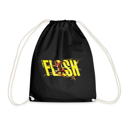 Spreadshirt The Flash Speedster Mit Logo Turnbeutel, One size, Schwarz von Spreadshirt