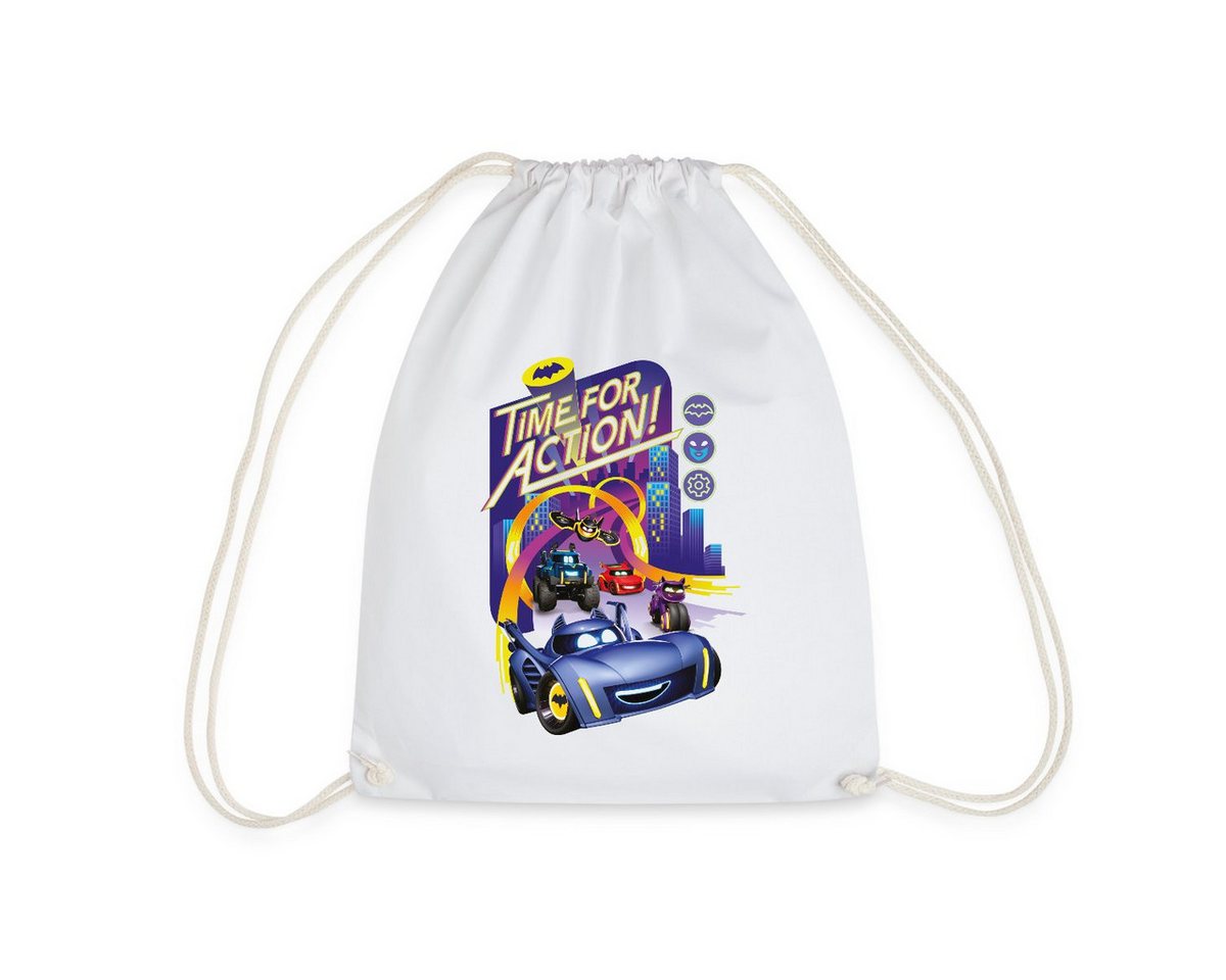 Spreadshirt Turnbeutel Batwheels Cooler Spruch Time For Action Turnbeutel (1-tlg) von Spreadshirt