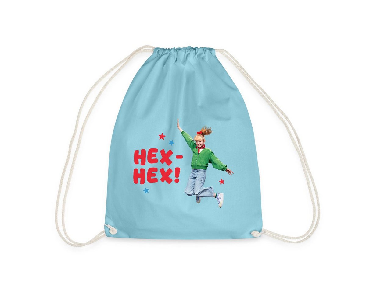 Spreadshirt Turnbeutel Bibi Blocksberg Film Bibi Springt Mit Hex Hex! Turnbeutel (1-tlg) von Spreadshirt