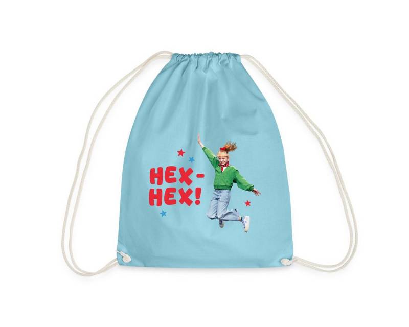 Spreadshirt Turnbeutel Bibi Blocksberg Film Bibi Springt Mit Hex Hex! Turnbeutel (1-tlg) von Spreadshirt