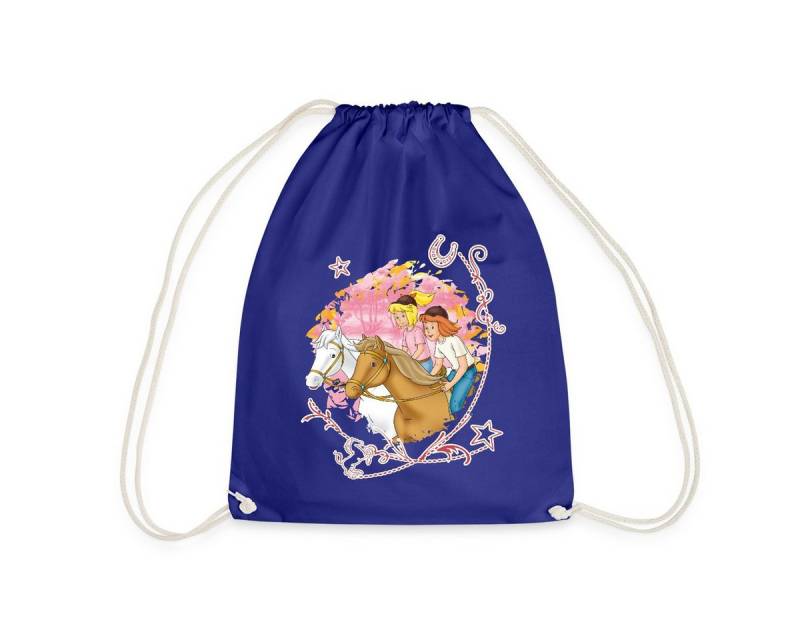 Spreadshirt Turnbeutel Bibi Und Tina Wettreiten Im Wald Turnbeutel (1-tlg) von Spreadshirt